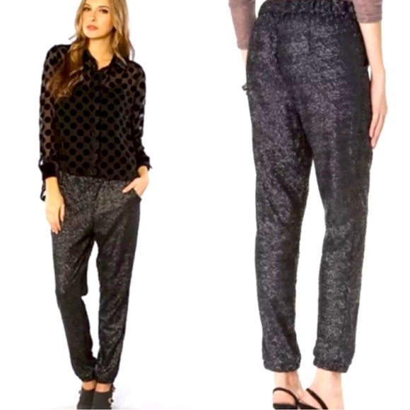 Free People NWT  Sequin Joggers S Free People $168 - Picture 3 of 17